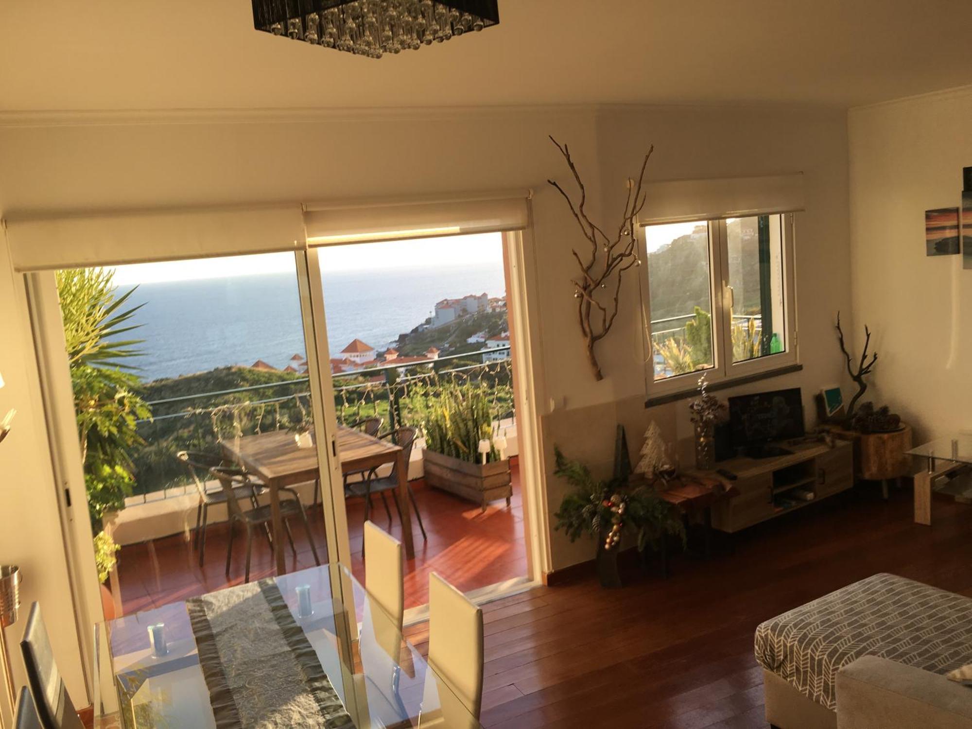 Ferienwohnung Oceanview Penthouse Caniço Exterior foto